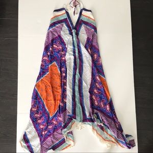 NWT, surf gypsy multicolored cover up